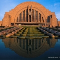 The Union Terminal in Cincinnati is one of the finest examples of Art Deco architecture in the country.