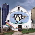 Barn mural near Madison, Wisconsin