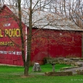 Renowned barn painter Harley Warwick painted the Mail Pouch mural on this barn at Barkcamp State Park in Belmont County.