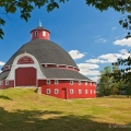 This spectacular round barn on the J. H. Manchester Farm in Auglaize County was built by renowned barn builder Horace Duncan in 1908.