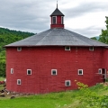 Round Barn Near Barnet, Vermont