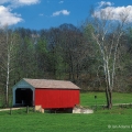 The Phillips covered bridge in Parke County, Indiana