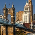 Roebling Suspension Bridge, Cincinnati, Ohio