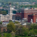 Downtown Marietta from Harmar Lookout, Washington County