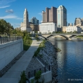 Columbus Skyline from Scioto Bridge
