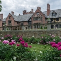 Peonies below West Terrace, Stan Hywet Hall & Gardens, Akron