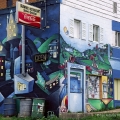 Shawnee Restaurant Mural, Perry County