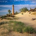 Little Sable Point Lighthouse, near Silver Lake State Park, Michigan
