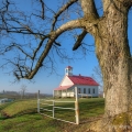 Ourant One Room School, Near Deersville, Harrison County
