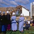Women Watching Barnraising, Holmes County