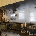 Boiling maple sap, Trumbull County, Ohio