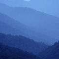 The Blue Ridge Parkway near Great Smoky Mountains National Park, Tennessee