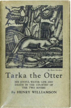 Tarka the Otter, by Henry Williamson (First Edition Cover) 