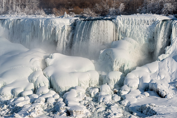 American Falls and Bridal Veil Falls, from Niagara, Canada